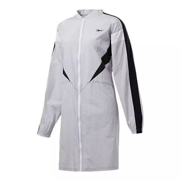NEW Reebok Training Woven Long Windbreaker Jacket - Picture 4 of 7